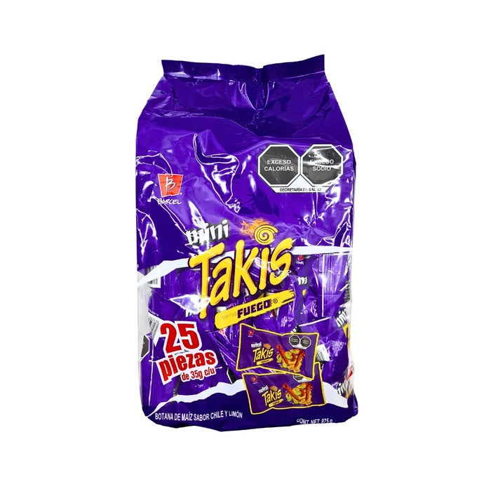 Mini Takis Fuego 25 + 2 Piezas