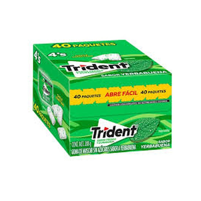Trident 4's Yerbabuena 40 Piezas