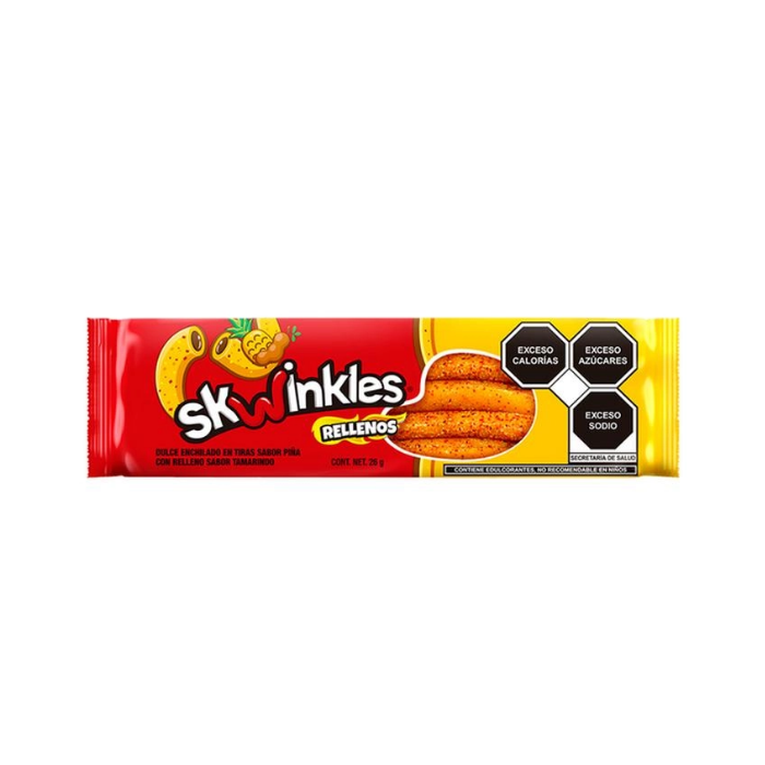 Skwinkles Rellenos Piña Tamarindo 12 Piezas