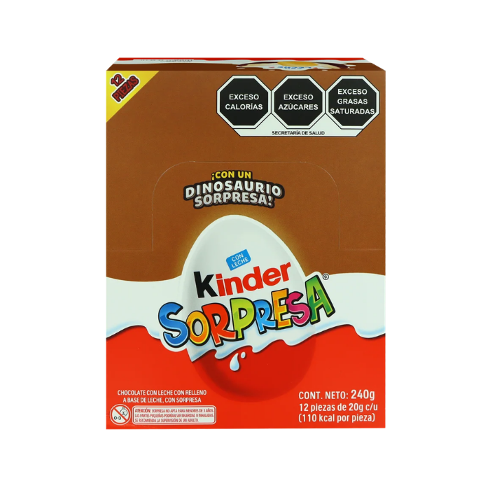 Kinder Sorpresa T12 Dinos 12 Piezas