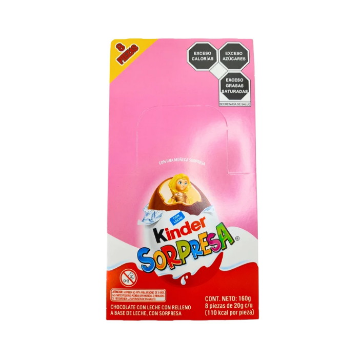 Kinder Sorpresa T8 Muñecas 8 Piezas