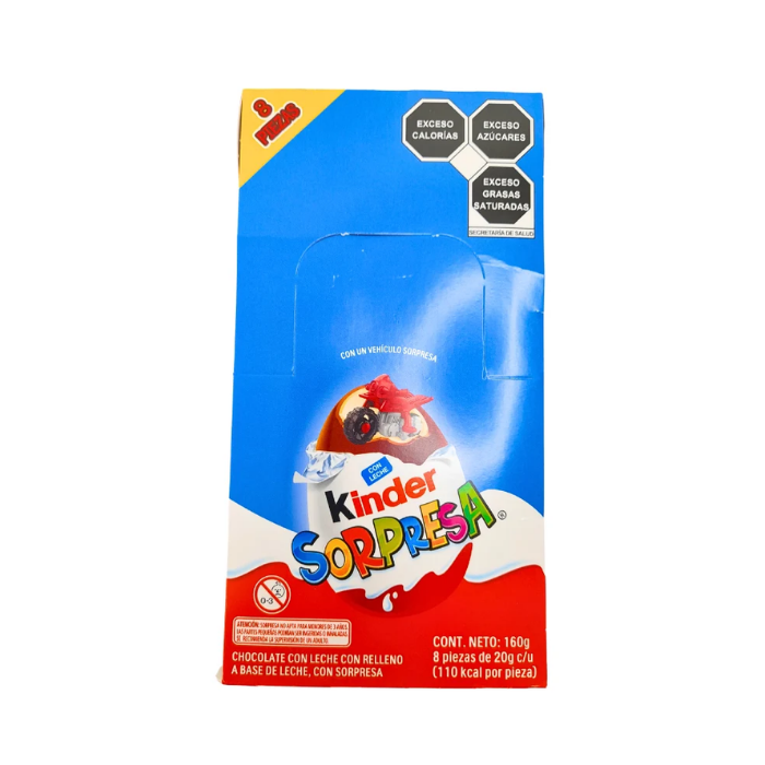Kinder Sorpresa T8 Vehículos 8 Piezas