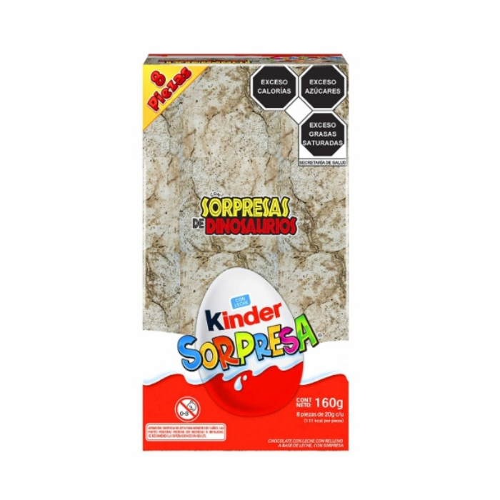 Kinder Sorpresa T8 Dinos 8 Piezas