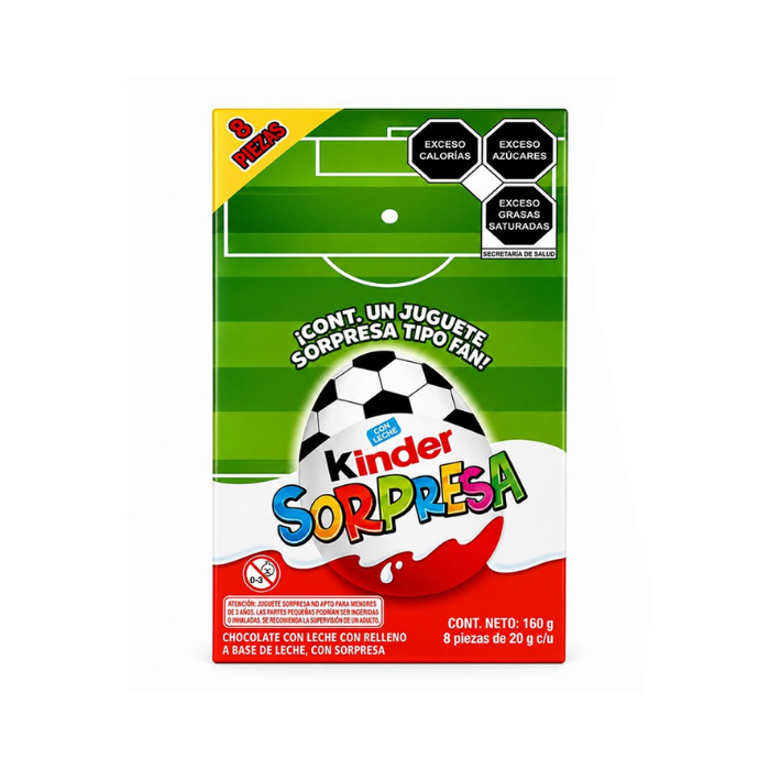 Kinder Sorpresa T8 Mundial 8 Piezas