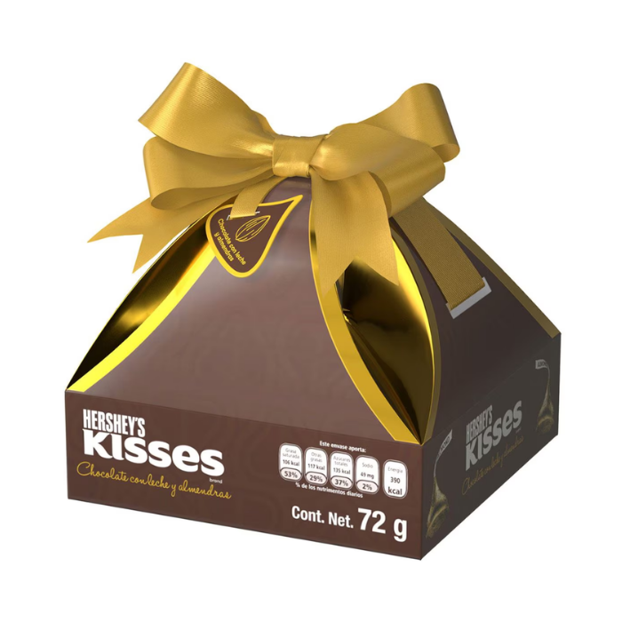 Hershey's Kisses Almendra Caja Regalito 72 Gramos