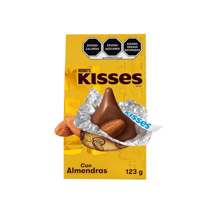 Hershey's Kisses Almendra Sin Azúcar 10 Piezas