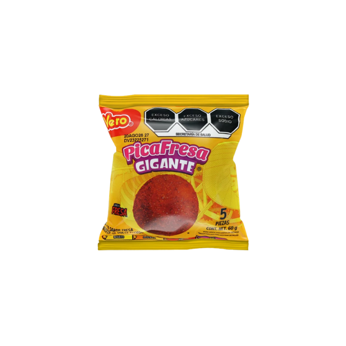 Pica Fresa Gigante 60 Piezas