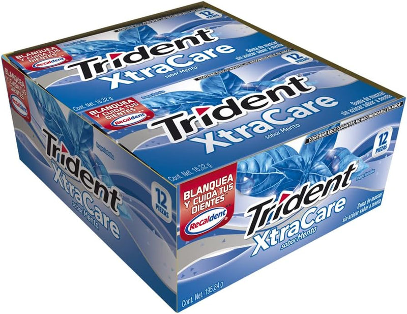TRIDENT XTRACARE MENTA 32 DPLY C/12 P