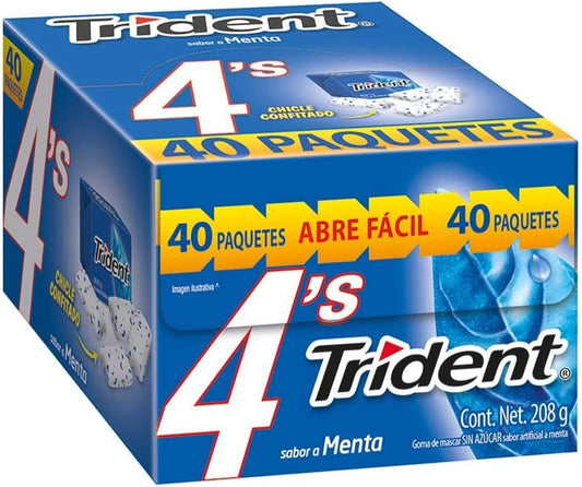 TRIDENT 4´s MENTA 40/40