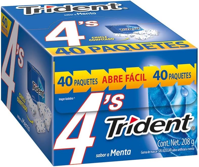 TRIDENT 4´s MENTA 40/40