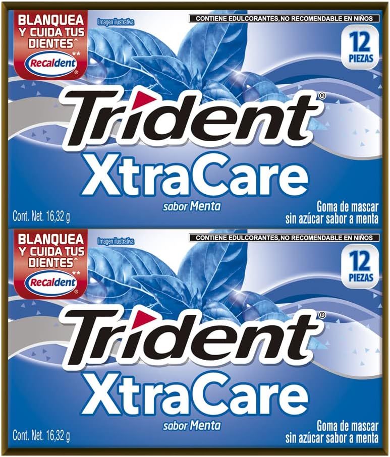 TRIDENT VPAK MENTA 12 DPLY C/12 PZAS