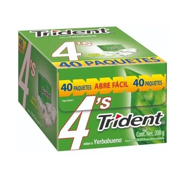 TRIDENT 4´s YERBA 40/40