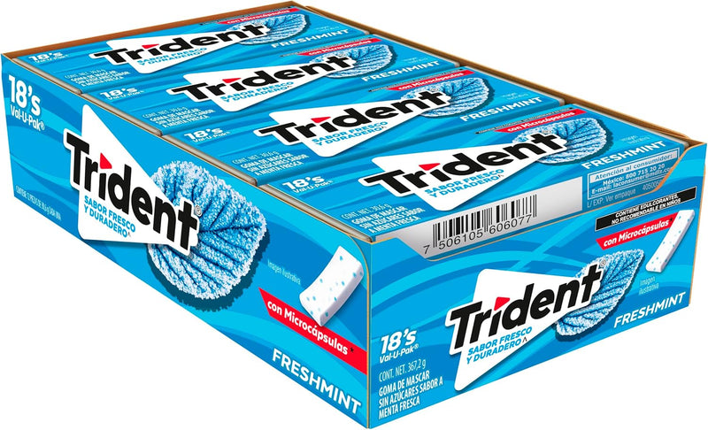 TRIDENT VPAK FRESH 12 DPLY C/12 PZAS