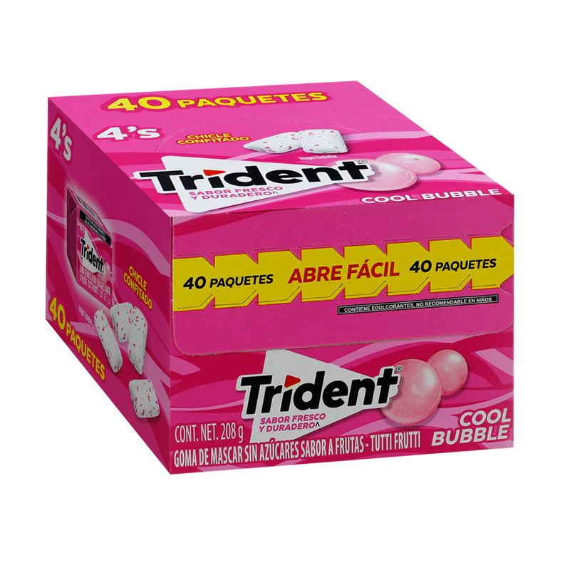 TRIDENT 4´s COOL BUBBLE 40/40