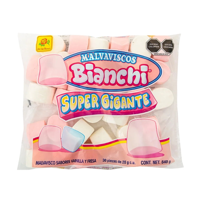 Bombón Super Gigante Blanco y Rosa 30 Piezas
