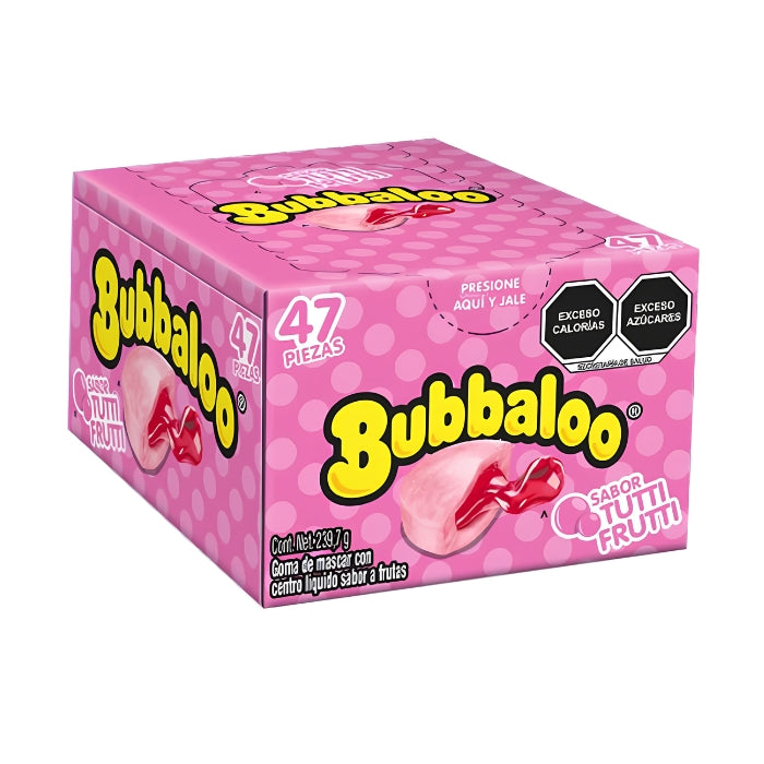 Bubbaloo Tutti Frutti 47 Piezas