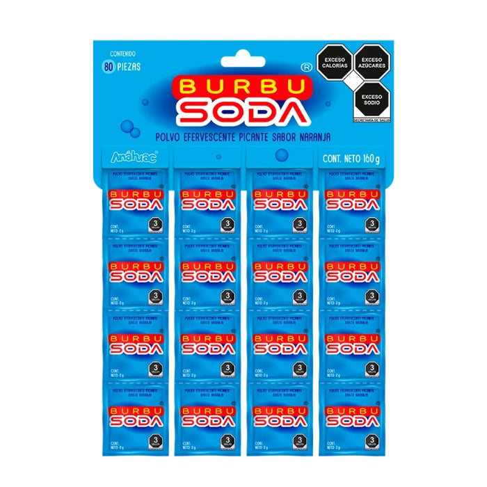 Burbusoda 80 Piezas