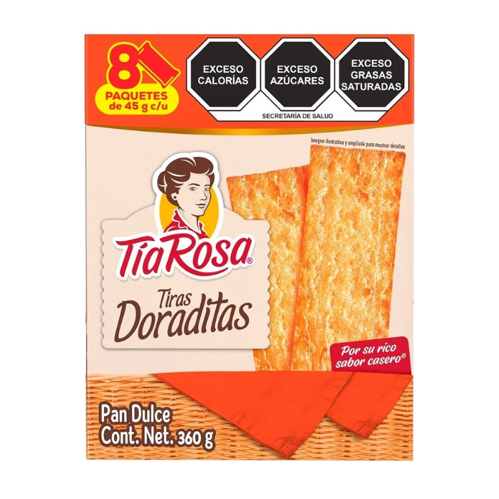 Cajilla Mini Doraditas 8 Piezas