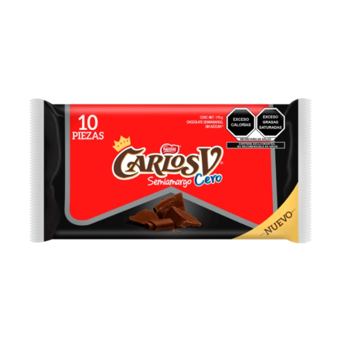 Carlos V Semiamargo Cero 10 Piezas