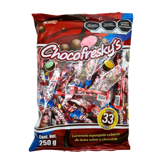 Chocofresky Tubito Tira con 33 Piezas