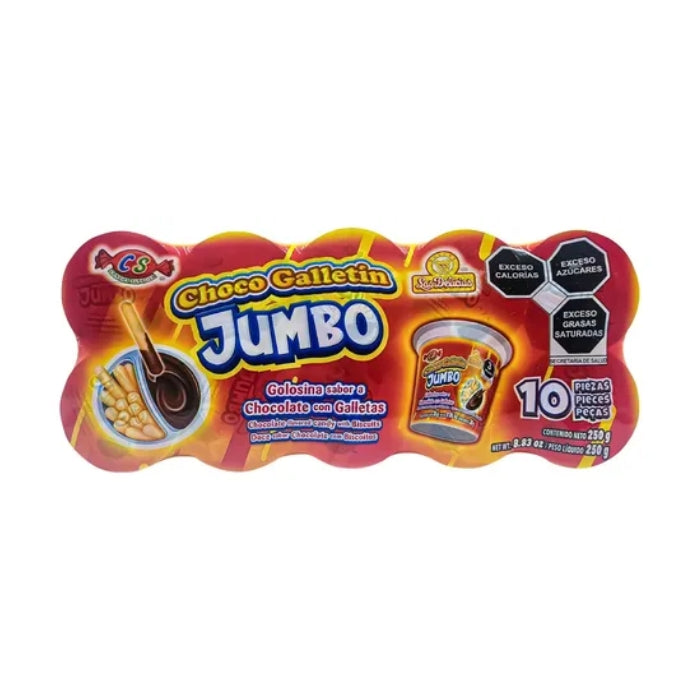 Choco Galletin Jumbo 10 Piezas