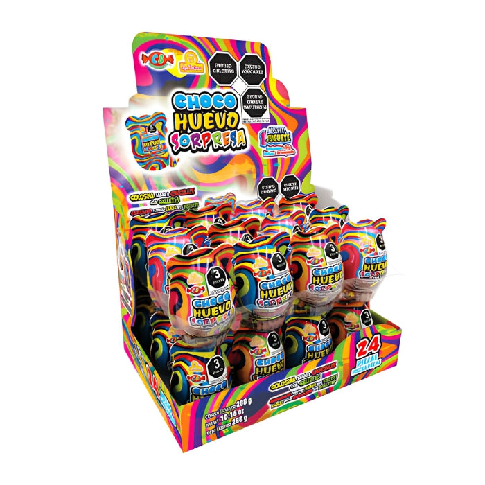Choco Huevo Sorpresa 24 Piezas