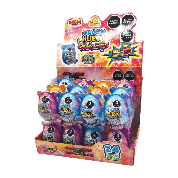 Choco Huevo Unicornio 24 Piezas