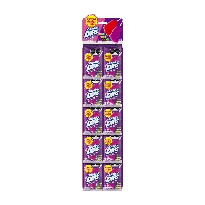 Crazy Dips Uva 10 Piezas