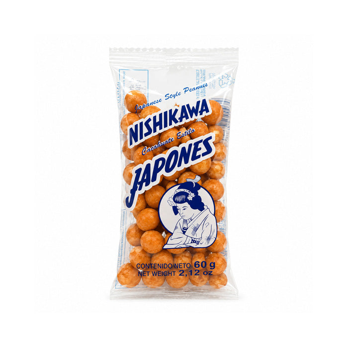 CACAHUATE JAP 50/60g NISHIKAWA 60g