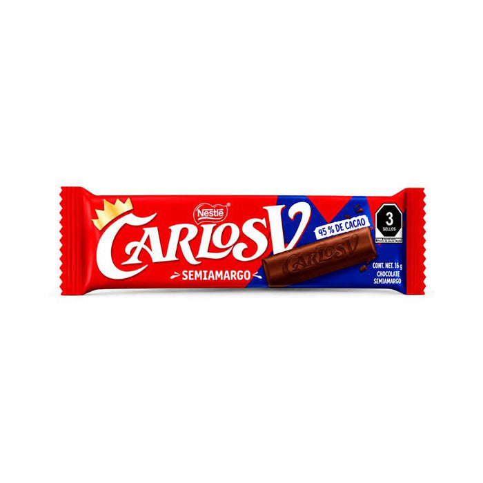 CARLOS V SEMI AMARGO 14 DPLY C/16 PZAS