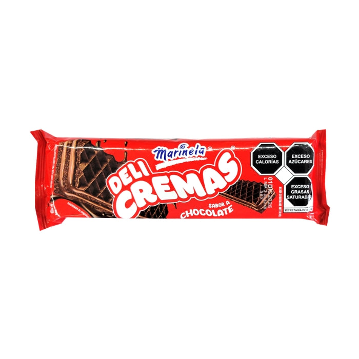 Delicremas Chocolate 12 Piezas