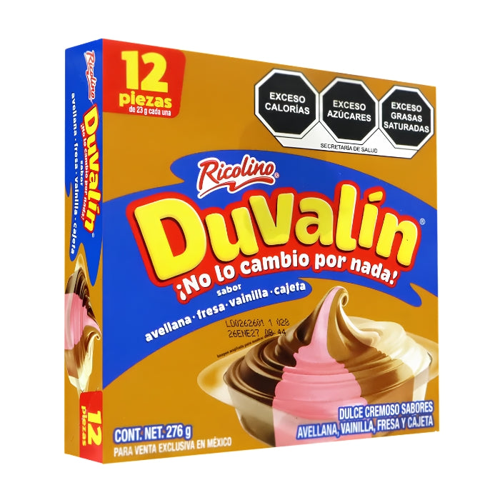 Duvalín 4 Sabores 12 Piezas