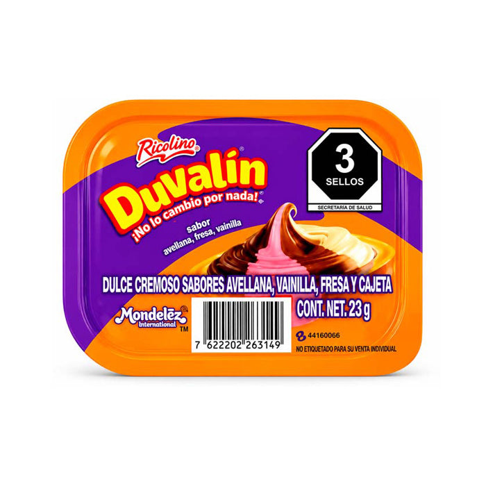DUVALIN 4 SABORES 24 DPLY C/12 PZAS
