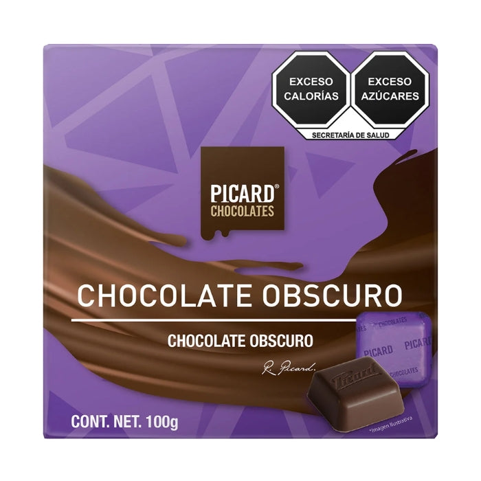 Estuche Chocolate Amargo 100 Gramos