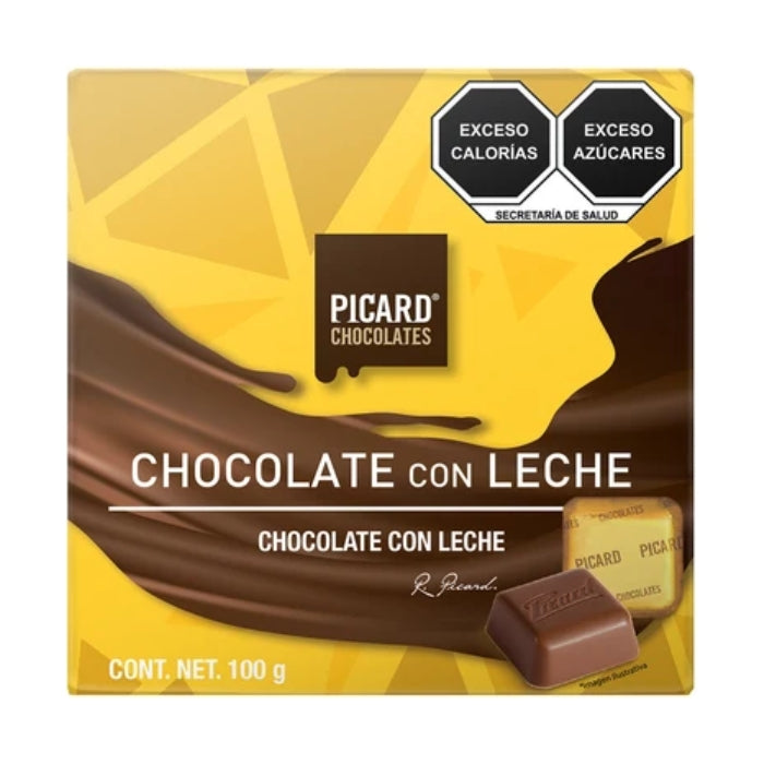 Estuche Chocolate Leche 100 Gramos
