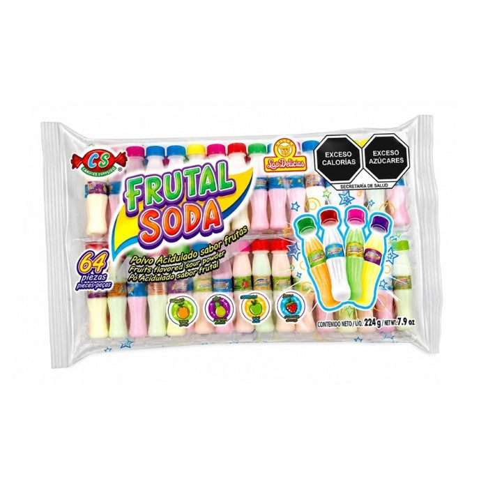 Frutal Soda 64 Piezas