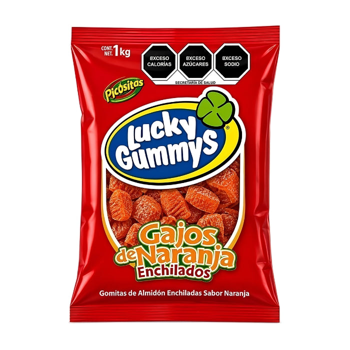 Gajos de Naranja Enchilados 1 Kilogramo