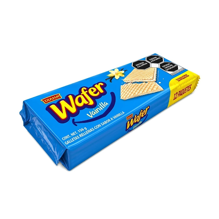 Galleta Wafer Vainilla 12 Piezas