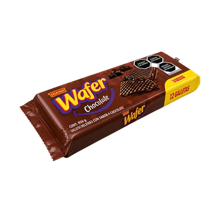 Galleta Wafer Chocolate 12 Piezas