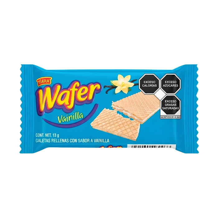 Galleta Wafer Vainilla 12 Piezas