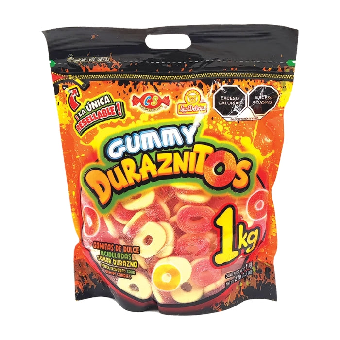 Gummy Duraznitos 1 Kilogramo