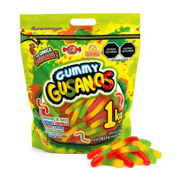 Gummy Gusano 1 Kilogramo