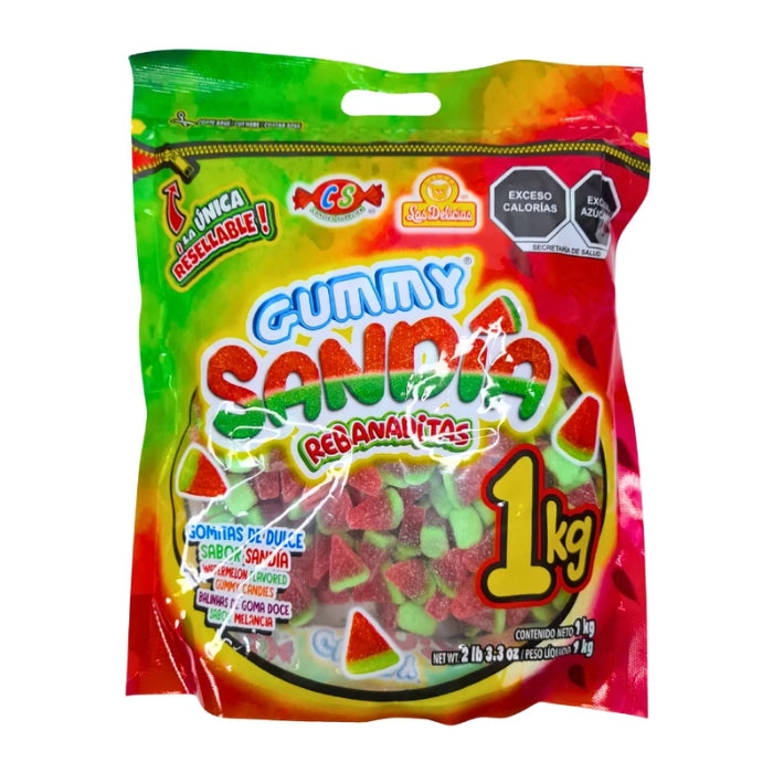 Gummy Sandía Rebanaditas 1 Kilogramo