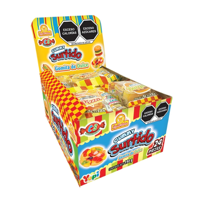 Gummys Surtido 24 Piezas