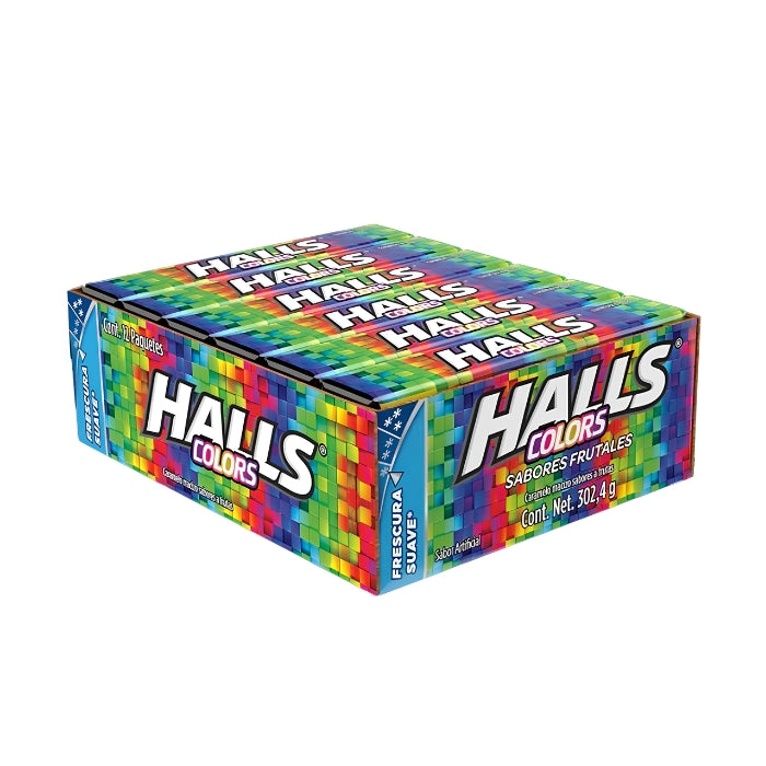 Halls Colors 12 Piezas