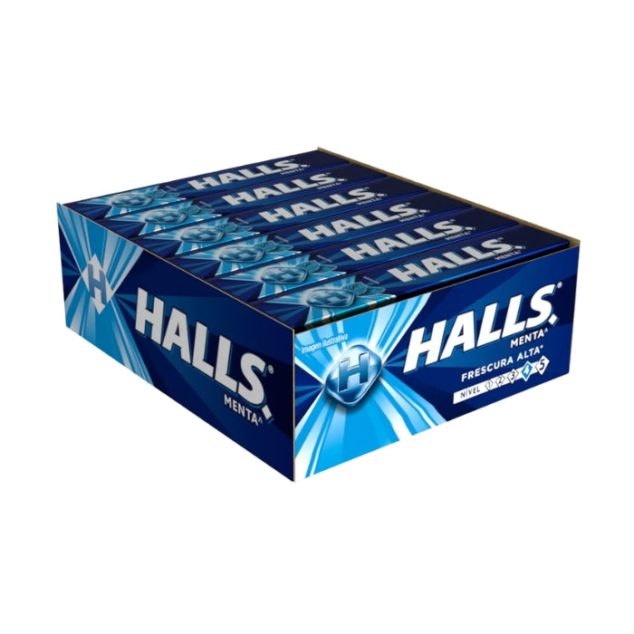 Halls Menta 12 Piezas