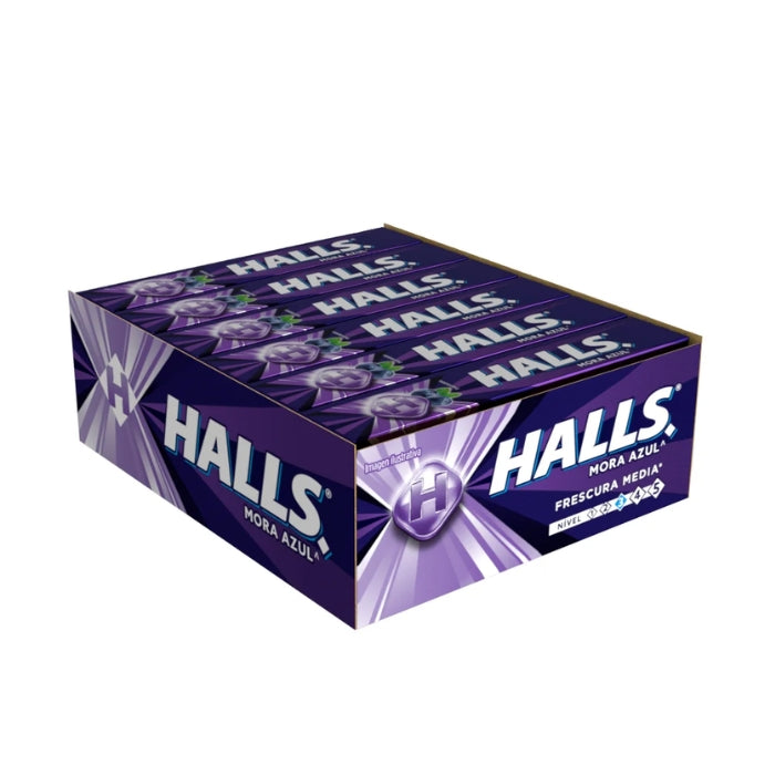 Halls Mora 12 Piezas