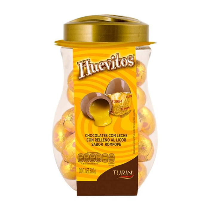 Huevo Rompope Foco Vitrolero 600 Gramos