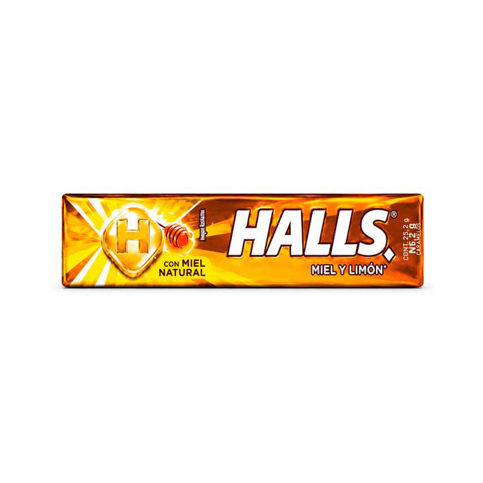 HALLS MIEL 30 DPLY C/12 PZAS