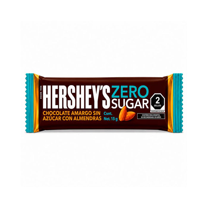 HERSHEY ALMENDRA ZERO 15G